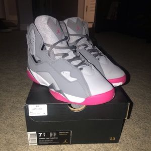 Jordan True Flight - Pink and Gray